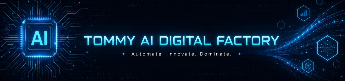 Tommy AI Digital Factory – Automate. Innovate. Dominate.